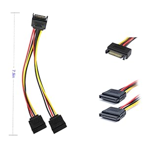 SATA Power Splitter Cable