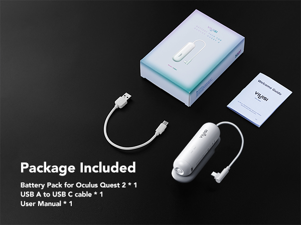 oculus quest 2 battery pack USB C powerbank charger