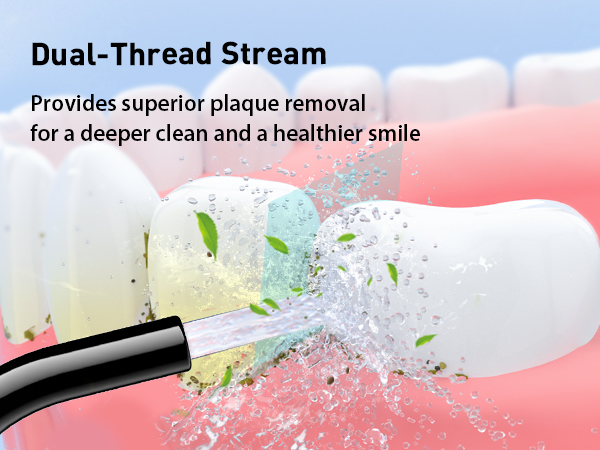 water dental flosser pick teeth cordlss portable Hilo dental con agua, recoge los dientes