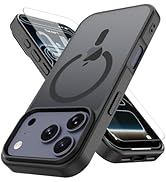 PinLiSheng Magnetic for iPhone 17 Pro Max Case with 1 Screen Protector [Mil-Grade Drop Protection...