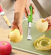 SXunacou Telescopic Fruit and Vegetable Peeling Machine Multi functional Stainless Steel Apple Pe...