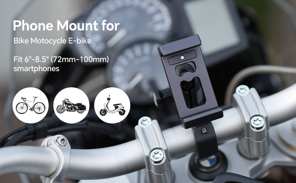 Phone Holder with 1" Ball Head Adapter