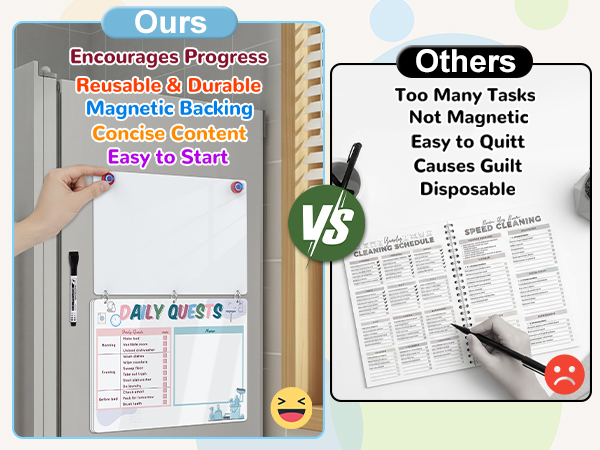 adhd cleaning planner for adults