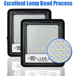 100W flood light