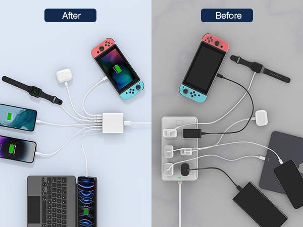 multi usb c charger