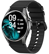 Smart Watch (Make/Answer Calls), 1.26" HD Smart Watches for Men/Women with Sleep/Heart Rate/SpO2 ...