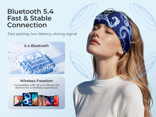 sleep mask with bluetooth headphones