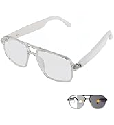 GS10 Smart Glasses for Women, Bluetooth Glasses for Men/Women, Blue Light Filtering Lenses, Intel...