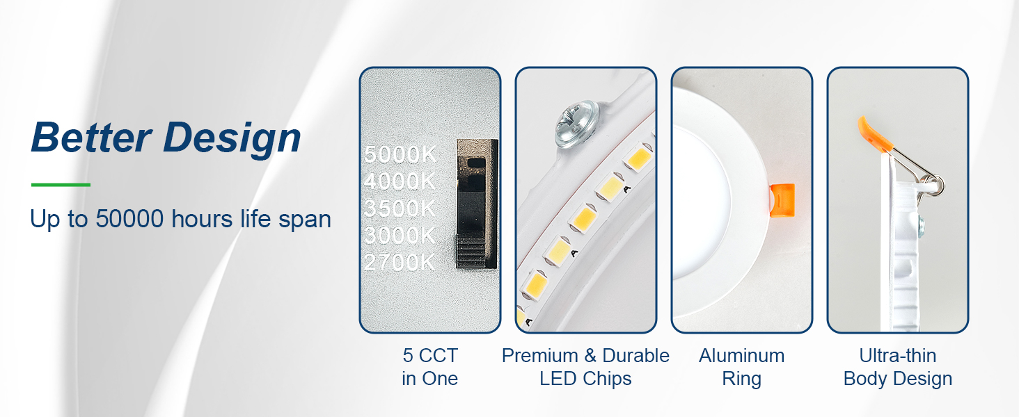 6 inch led recessed lights