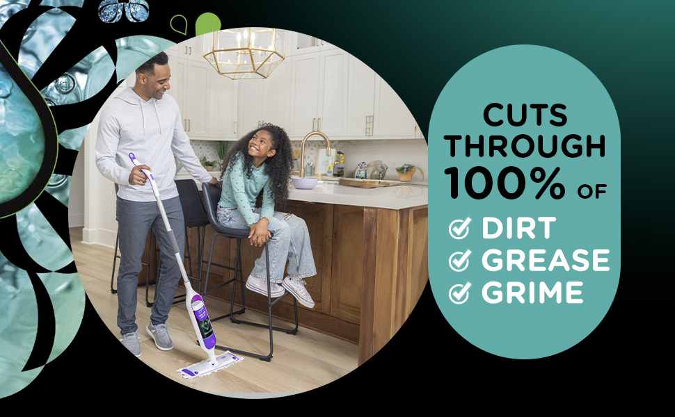 Cuts Through 100% Of: Dirt, Grease, Grime