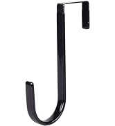 Juroicessry 1 Pc Black Wreath Hanger - Strong Bearing Fall Wreath Christmas Halloween Decorations...