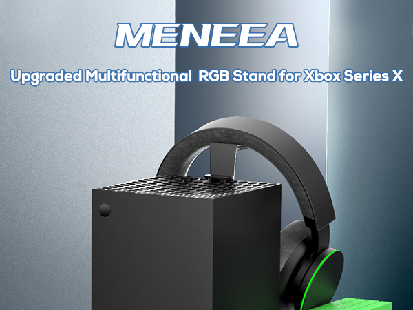 xbox series x rgb cooling fan charging station