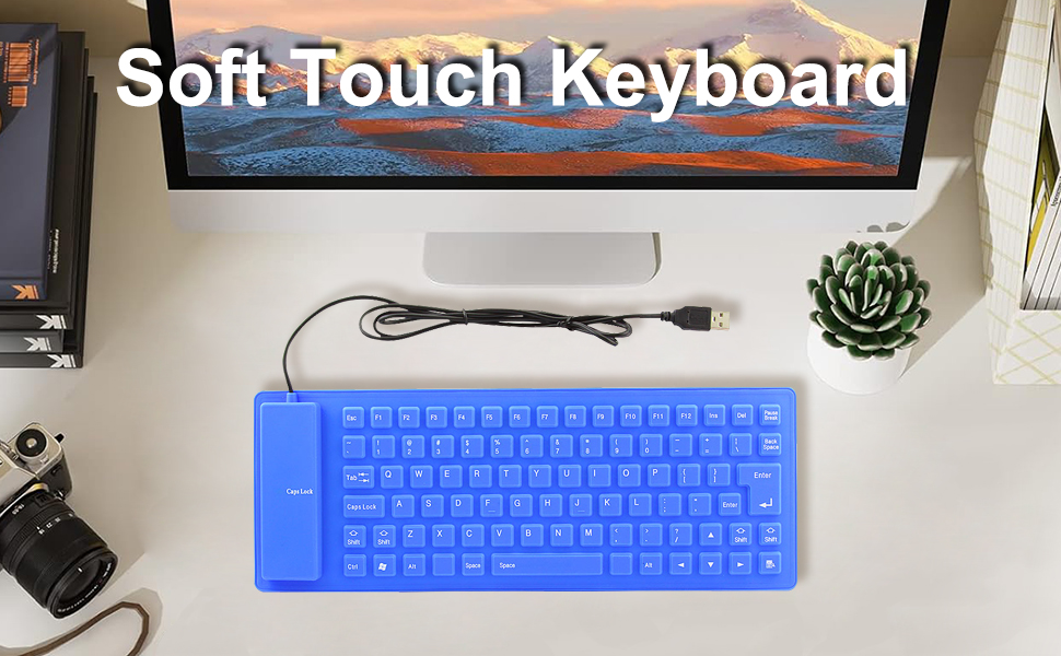 soft touch keyboard