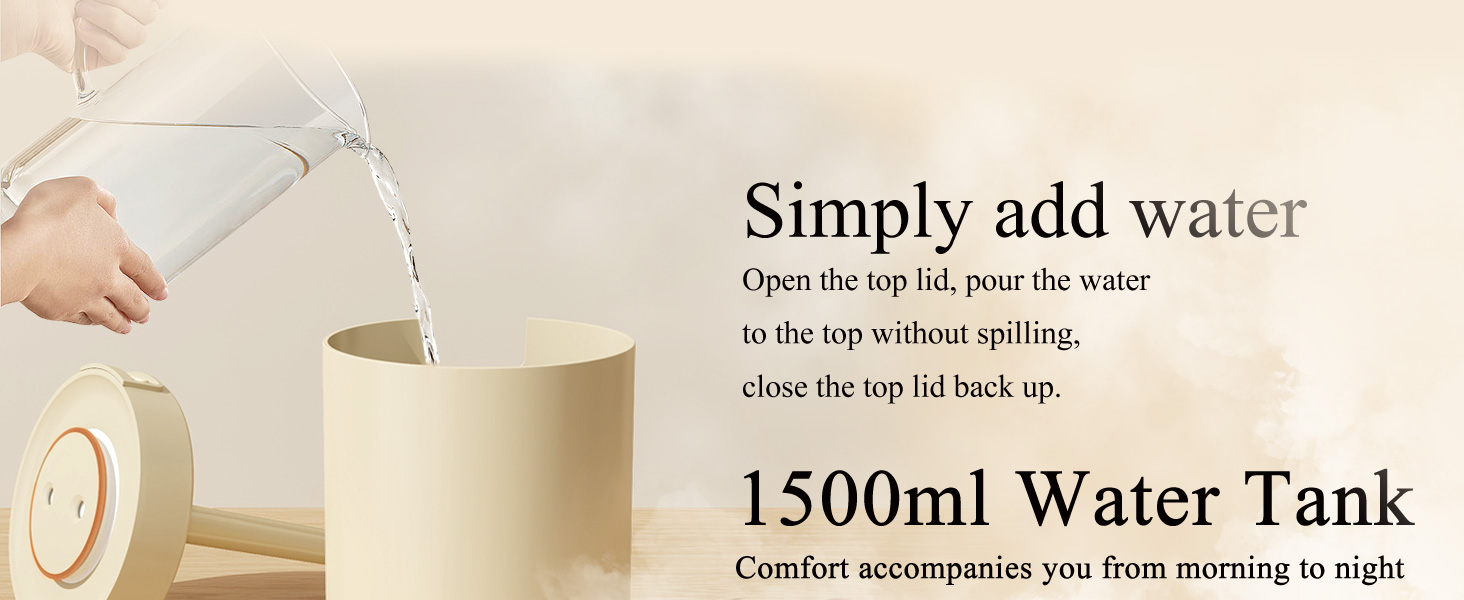 portable Humidifier Baby Bedroom Travel Small Cool Mist USB Personal Desktop Humidifier Home
