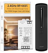 BTF-LIGHTING RF 2.4GHz Wireless Remote RC07RFB &amp; C01W 2.4GHz Tuya WiFi Controller Kit Alexa Googl...