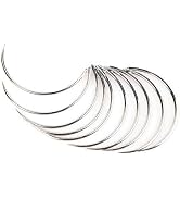 10Pcs Silver Veterinary Suture Needles for Animal Surgical Needle and Fur Sew Tool Rofessional Fu...