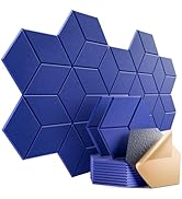Dailycooper 12 Pack Self-adhesive Acoustic Panels 12