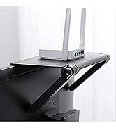 YINOVEEN 13'' TV Top Shelf, Adjustable Screen Top Mount Shelf Organizer for TV Monitor Screen, Us...