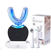 Magentak U-Shaped Ultrasonic Toothbrush for Teeth Whitening, Automatic Electric Toothbrush for Ad...