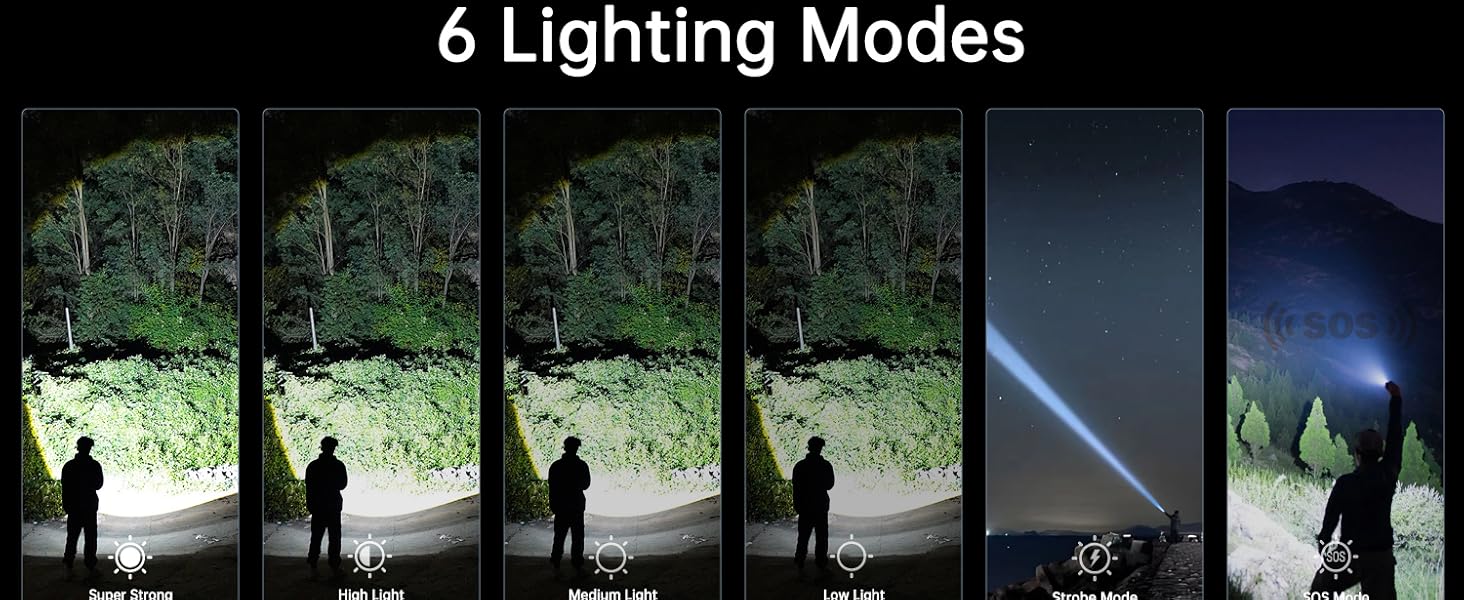 led flashlight rechargeable