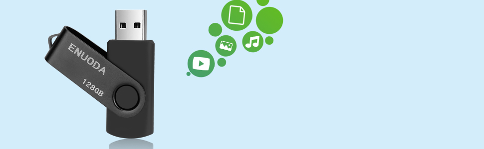 black usb flash drive