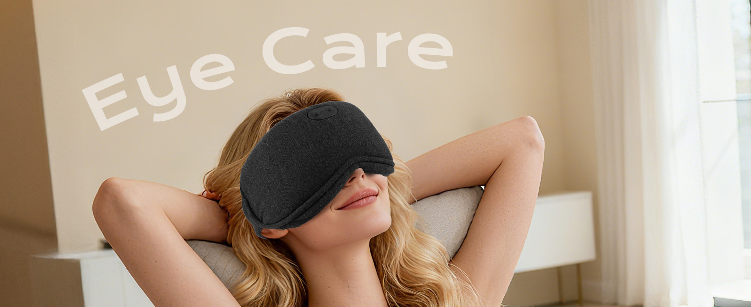 Eye Heating Pad for Sleep, Eye Headache Relief