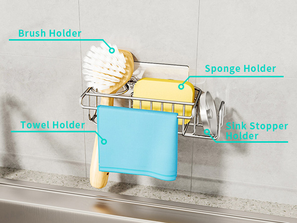 sponge holder for kitchen sink sink caddy kitchen sink organizer kitchen sink sponge holder