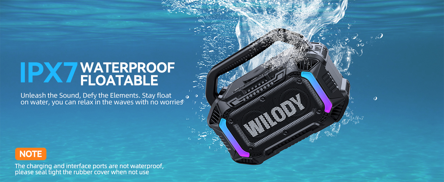 waterproof and floatable