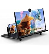 18" Screen Magnifier for Smartphone –3D HD Mobile Phone Magnifying Projector Screen Enlarger for ...