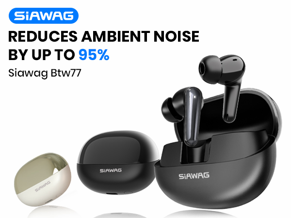 Wireless Bass Sound Earbuds, Bluetooth 5.4, Water &amp; Dust Resistant, Up to 70 hours of battery life