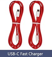 APAPATEK SUPERVOOC USB-C to USB-C Cable for OnePlus 10T 6.6FT,2-Pack Type C Warp Charge Dash Char...
