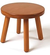 GZQXHOME Solid Wood Step Stool for Kids &amp; Adults - Multi-Use Toddler Wooden Stool for Bathroom, P...