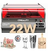 Creality Falcon2 Pro 22W Laser Engraver, Desktop Diode Laser Cutter and Engraver Machine with Enc...