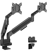 UPGRAVITY Dual Monitor Mount, Dual Monitor Stand for Two Ultrawide 13"-34" Flat/Curved Computer S...