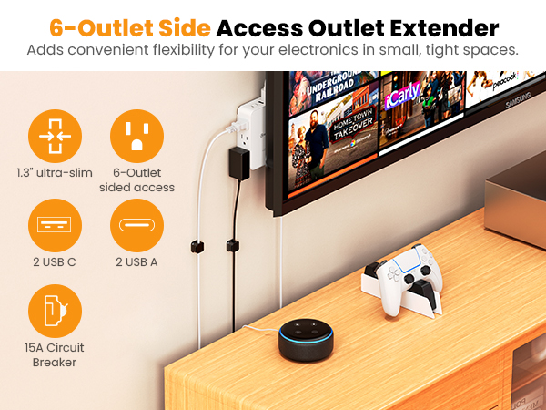 power outlet extender