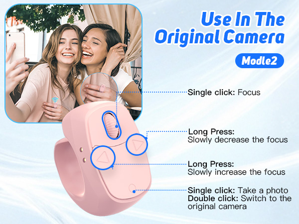 Scrolling Ring Remote Control for Tiktok