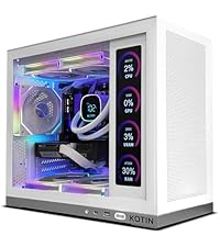 KOTIN Prebuilt Gaming PC Desktop, AMD Ryzen 5 9600X up to 5.4GHz, GeForce RTX 5060 8GB GDDR7, 16GB D...