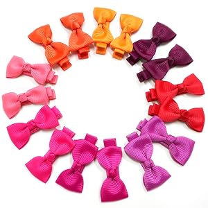 assorted colors hair decor