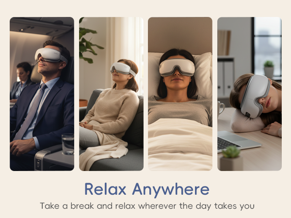 Suitable groups for eye massagers