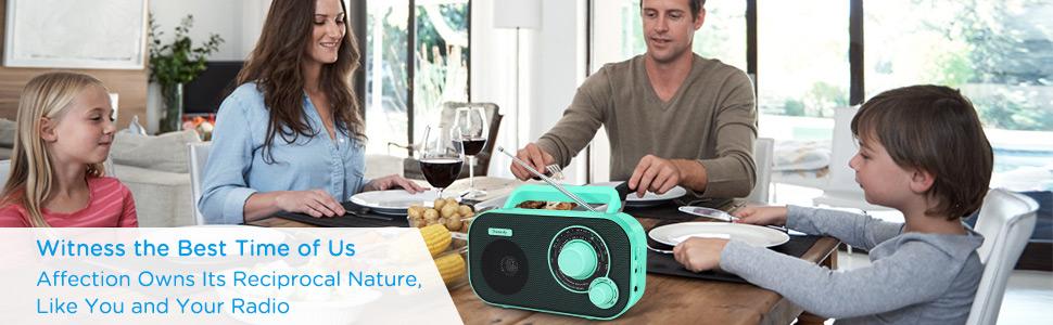 portable radios small gifts for parents dad 