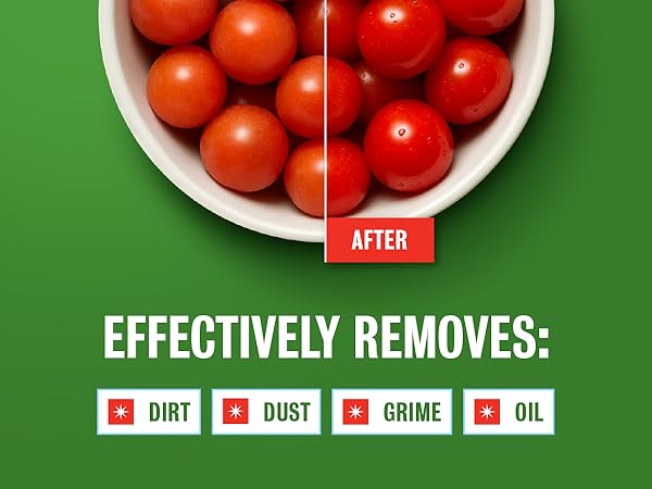 Powerful, safe, and effectively removes waxy residue, dirt &amp;amp; dust, and chemicals.