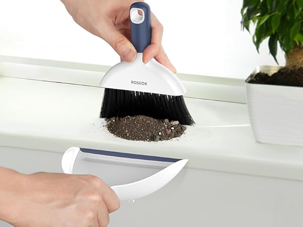 roseok mini broom and dustpan set