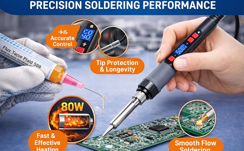 complete soldering iron kit making buy real technicians team
