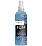 SkinSmart Antimicrobial Piercing &amp; Tattoo Aftercare for Rapid Recovery, Hypochlorous Technology, ...