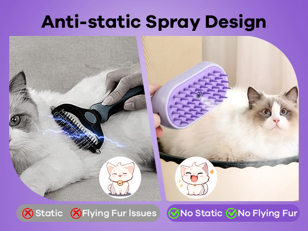 cat steam brush