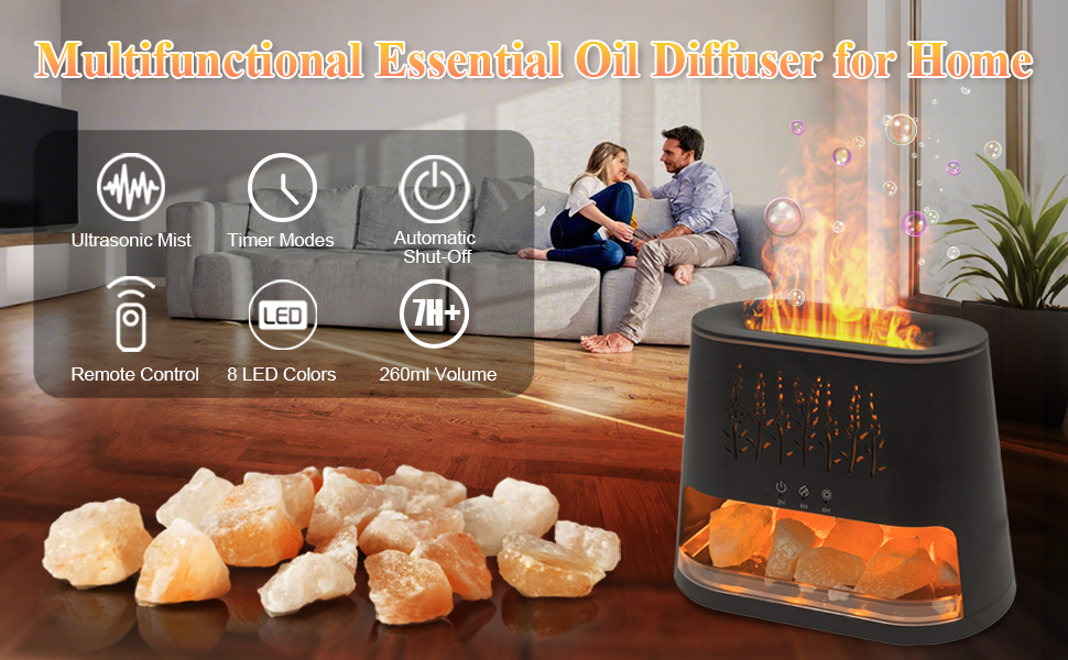 Multifunctional Essential Oil Diffuser for Home