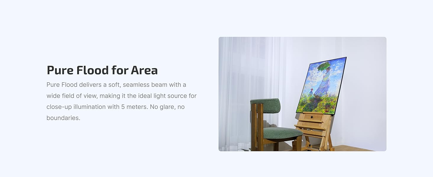 The soft and seamless light is suitable for fixing things and checking dark corners