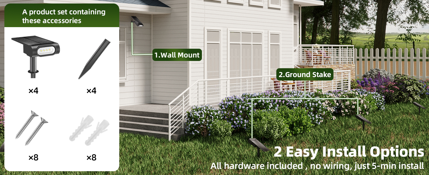 solar spot lights outdoor
