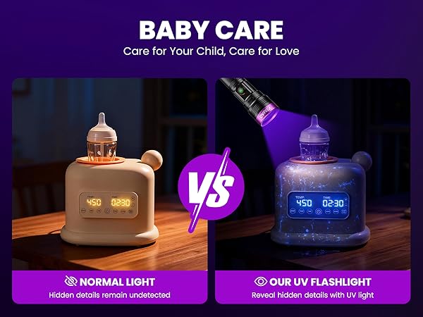 pet urine detector light