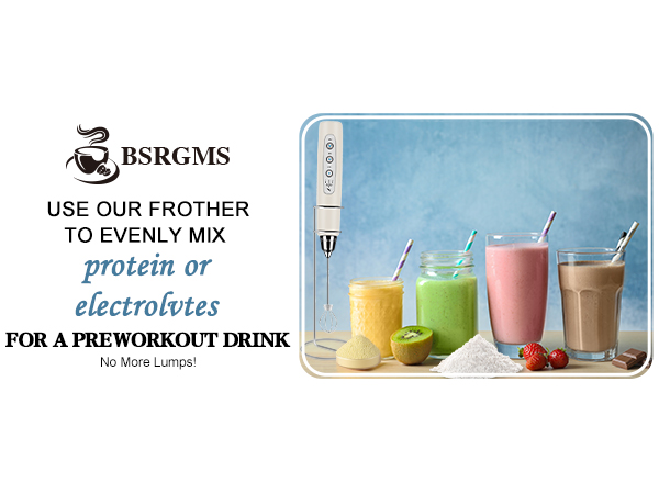 Milk Frother Handheld for Coffee